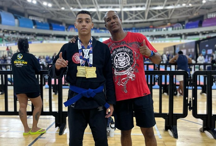Lucas, da Top Brother, foi um dos vencedores da bolsa Atleta Mineirinho Gold Team (Foto: Reprodução)