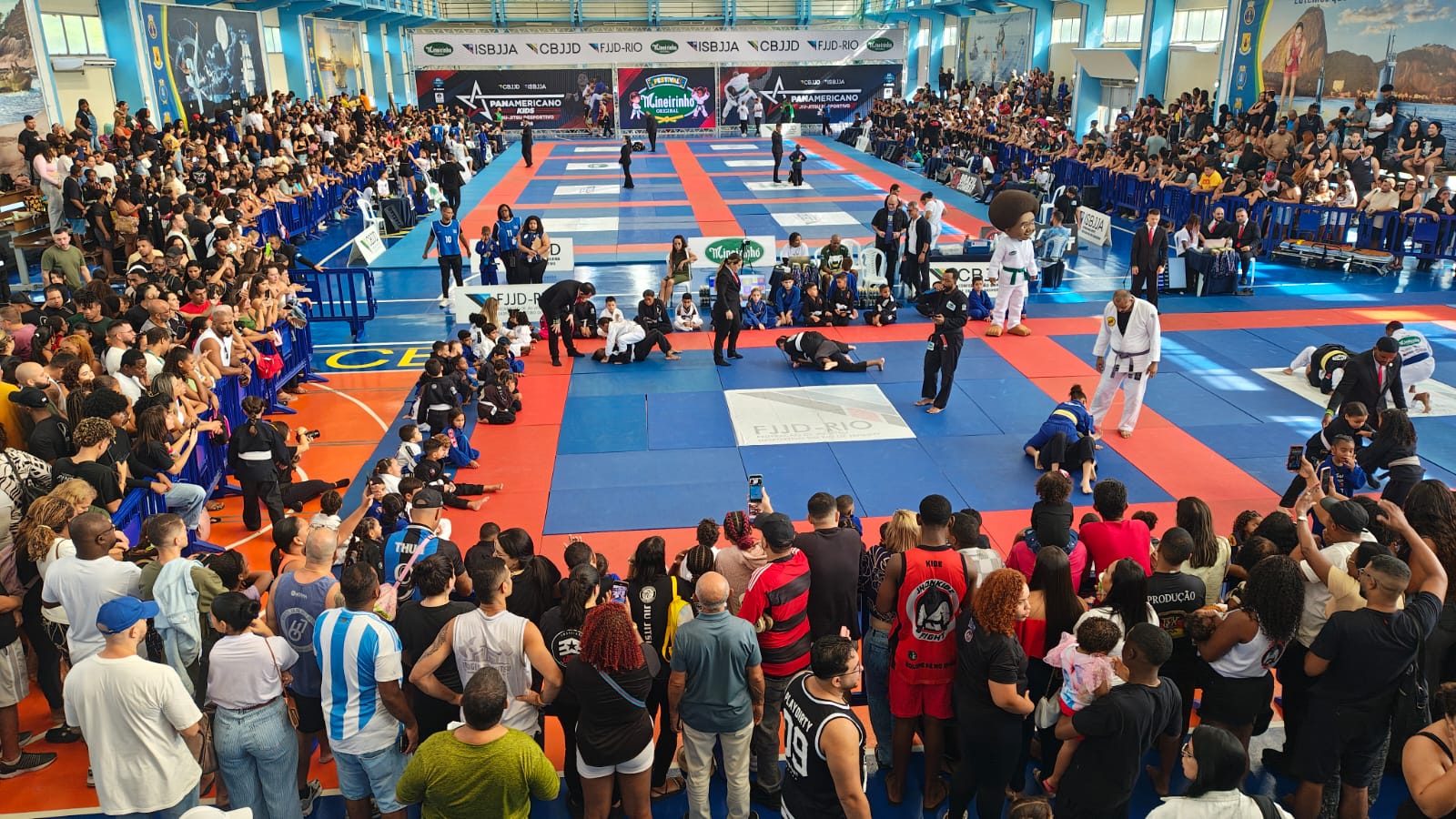 Pan-Americano 2026 agitou o CEFAN, na Penha, durante todo o fim de semana (Foto: CBJJD)